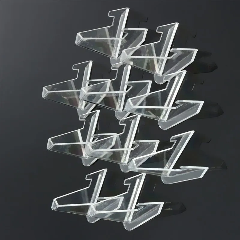 Clear Mini Easel Collectibles Medals Display Holder Show Stands Acrylic