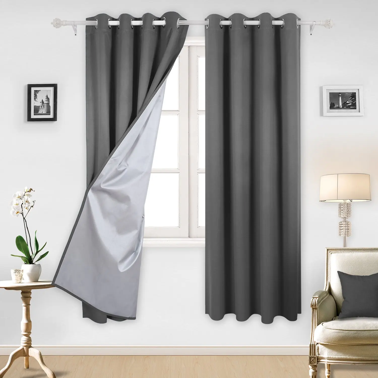 Cheap Dark Grey Blackout Curtains Find Dark Grey Blackout