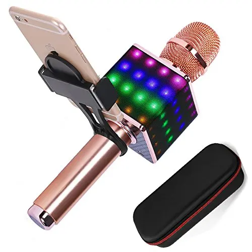 

Wireless microphone bluetooth karaoke microphone player, N/a