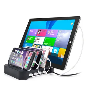 Universal 4 Port USB Charging Dock Phones & Tablets
