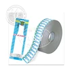 Best seller M2 light blue hot stamping safety thread wine label with minitexture