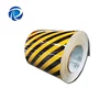 Coated SMP warning sign galvanized zinc roofing sheet coils