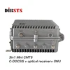 DIBSYS 3 in 1 DOCSIS3.0/2.0 catv optical node Cmts connected with docsis 3.0 cable modem CIS CO DPC3825
