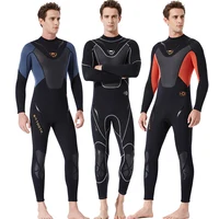 

Diving Suit Nylon Fabric Surfing Snorkeling Clothing Long Sleeve 3mm Neoprene Wetsuit Men