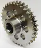 Special customized stainless steel forklift engine drive crankshaft double sprocket gear