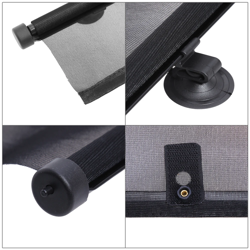 Durable solar Protection Nylon Mesh Car Windshield Roller Sunshade