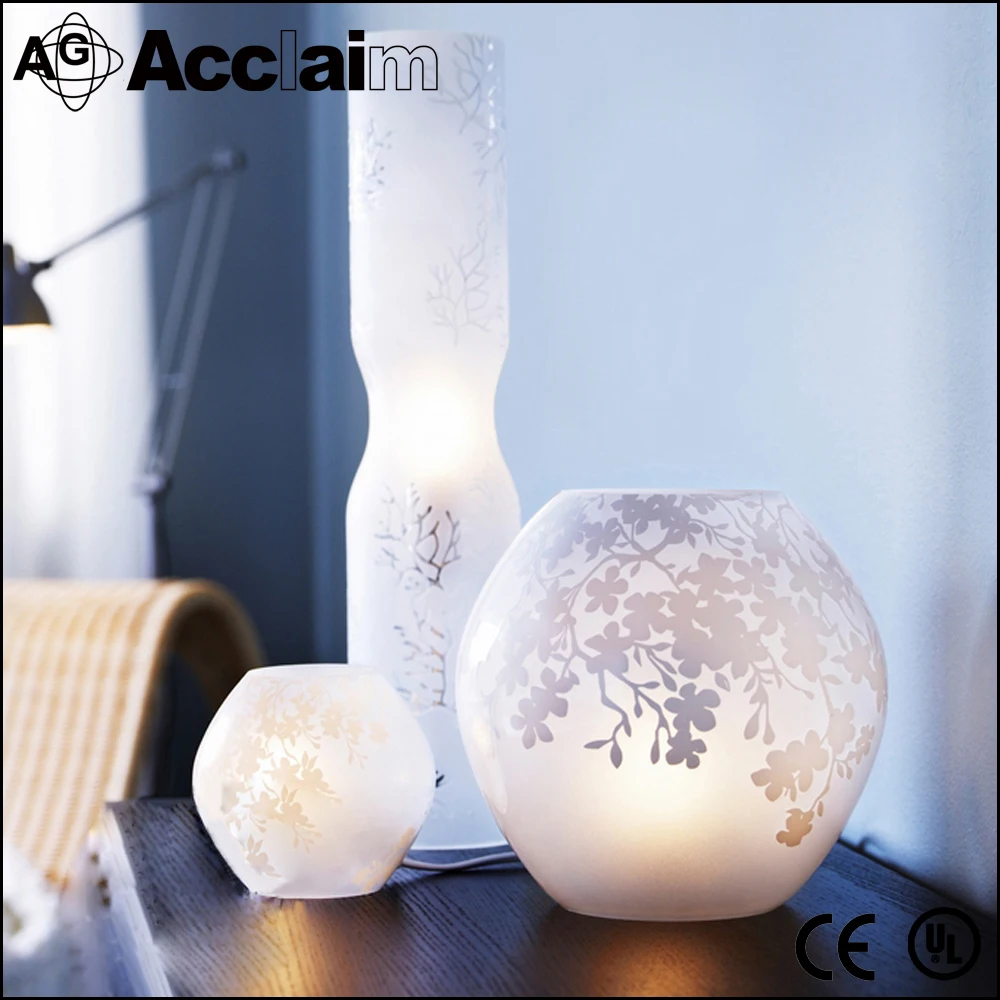 Moderne eenvoudige handgeblazen fancy ontwerp vaas glas ...