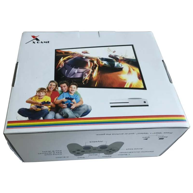 

X GAME Retro Gaming Console - 600 GAMES HD X-BOX ONE S DESIGN, White