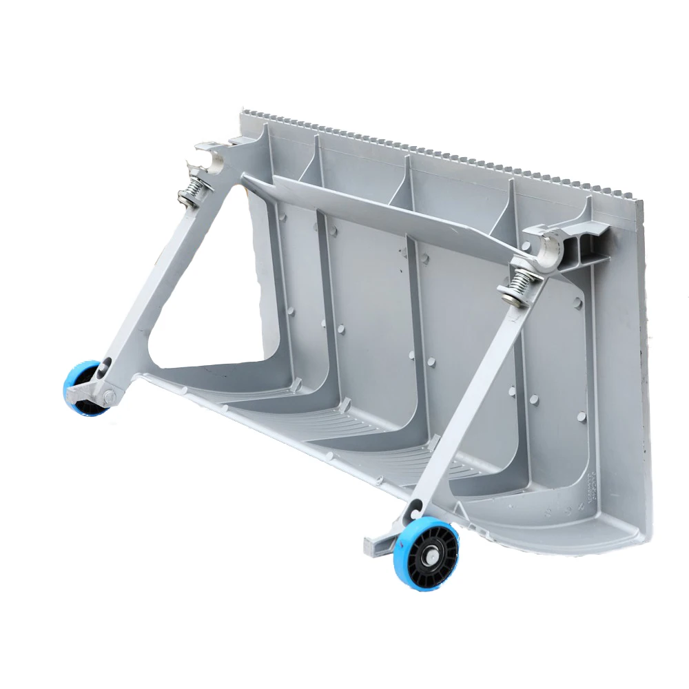 
800mm Gray Escalator Aluminum Step Without Demarcation 