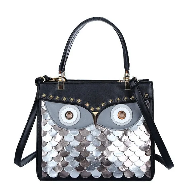 Animal Handbags Uk Find Deals On Line At 2017 Designer Women Handbags Owl Rivet Animal Shaped Shoulder Bags Large Black Las Tote Bag Bolsa