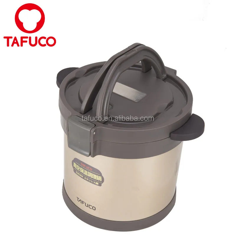 
Double Wall 304 SS Insulated Vacuum Thermal Cooker Pot 