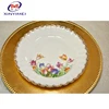 High quality nice design hot sale restaurant plastic dishes and plates