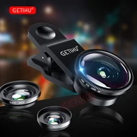 

Mobile Phone Lens 3in1 Kit Universal Clip Smartphone Camera Lenses Wide Angle Macro Fish Eye for IPhone 8 X for Samsung