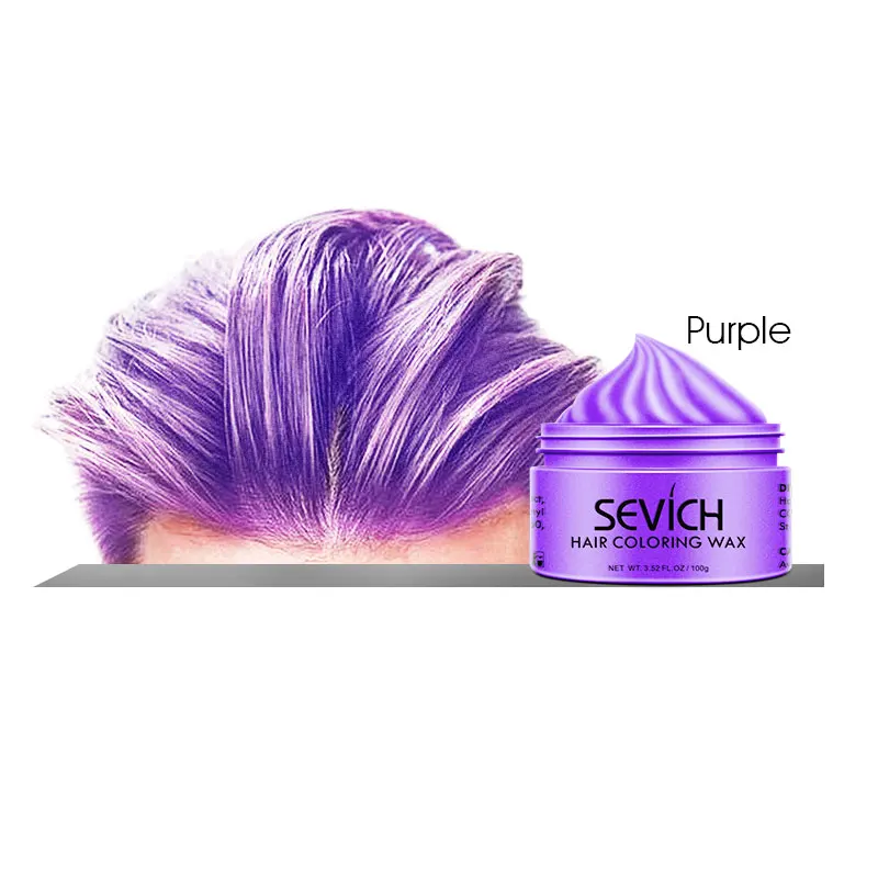 
OEM Fashion style private labels temporary hair color wax,hair paint wax <img data-src=