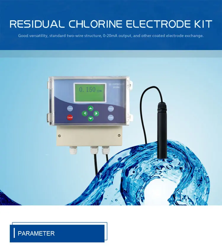 Digital Detector Meter Residual Chlorine Sensor Esidual Chlorine ...