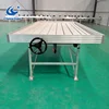 Greenhouse multi level ebb flow benches rolling bench