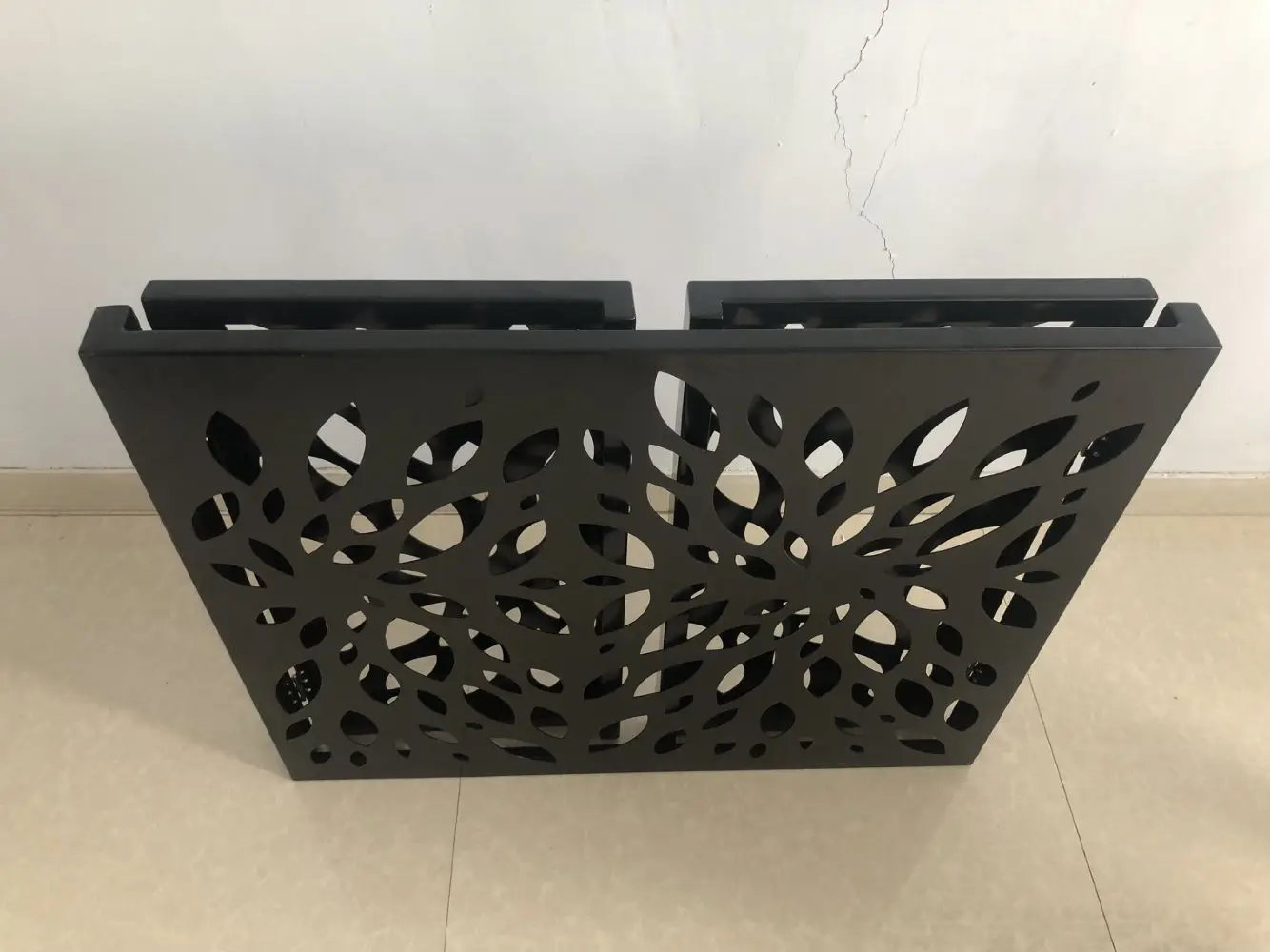 Aluminum Powder Coated Air Conditioner Cover To Hide The Outdoor Unit