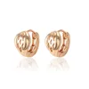 96440 xuping fashion simple copper alloy jewelry rose gold color earrings