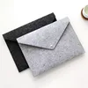 Chemical Felt Durable Briefcase Document Bag Paper File Folders Stationery Store School Office Supplies File Folder