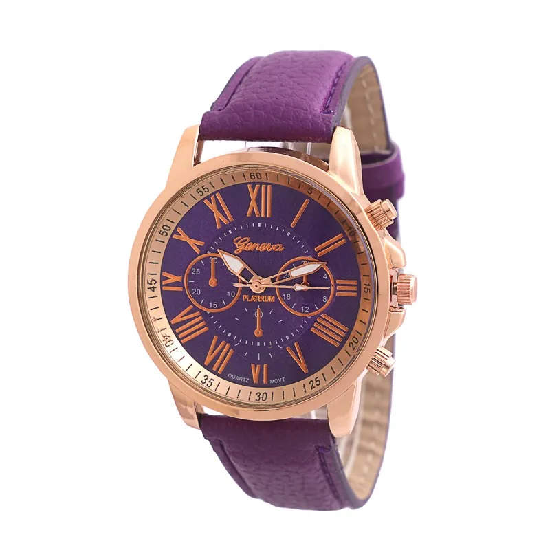 Western Wrist Watches With Leather Watch Strap Custom Watch - Buy ...