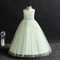 

Korean style flower girl dress patterns for wedding children wear prom dress for 8 years lovely girls party dresses