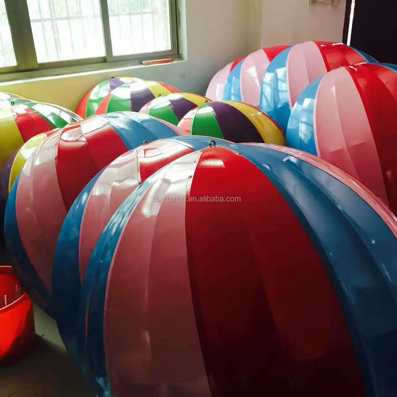 Customized Pu Fabric Hotair Balloon Decor Scene For Shopping Mall Decoration Buy Pu Fabric