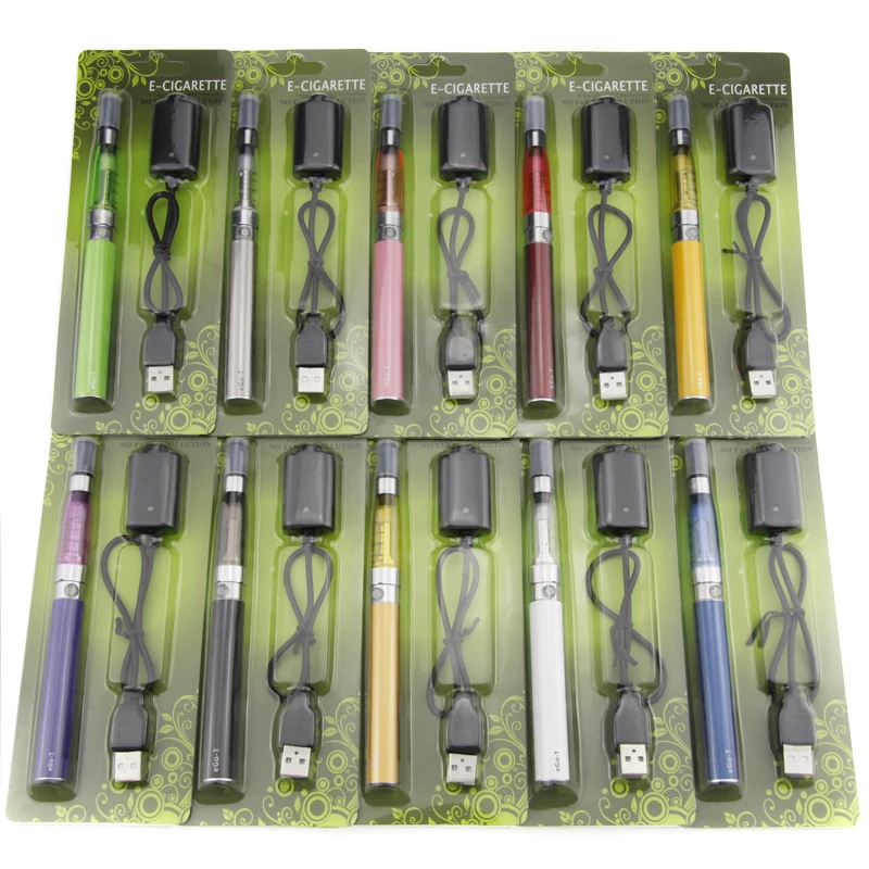
cheap ego t ce5 blister starter vape pen kits e-cigarette hookah 650mAH battery 1.6ml refill atomizers price 