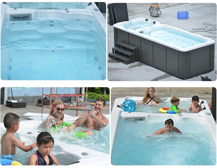 China Suppliers Outdoor Free Hot Sex Tub Endless Pool Spa