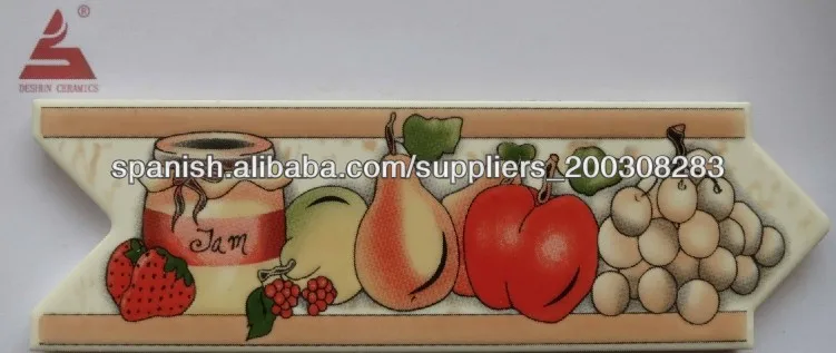 8x25cm Cenefas para la Cocina-Azulejos-Identificación del producto
