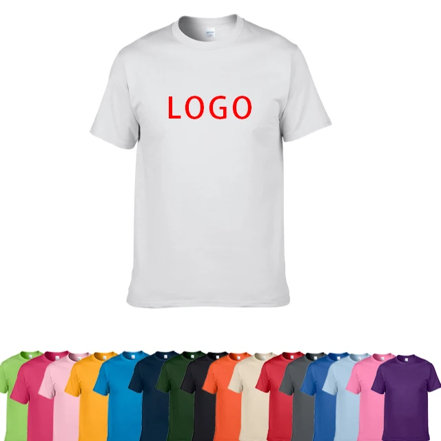 

2019 Wholesale High Quality Men Print T Shirt Custom Your Own Logo T-Shirt, Customizable