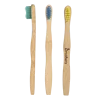 Provided Free Sample 100% Biodegradable Eco Bamboo Toothbrush