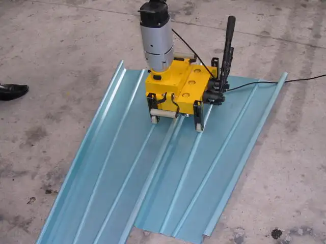 Electric Seamer For Standing Seam Roofing Automatic Seaming Machine