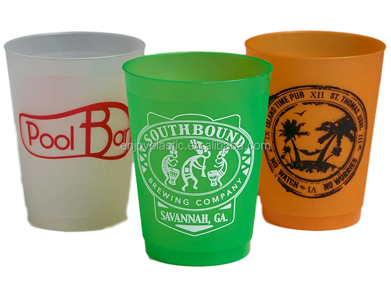 Personalized 12 Oz.frosted Plastic Cup For Party - Buy 12 Oz.frosted
