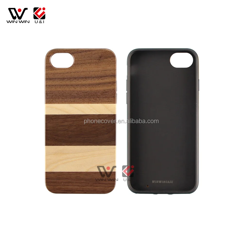 

Luxury Mix Wooden Mobile Phone Case for iPhone X, Full Protective Wood Case for iPhone 10