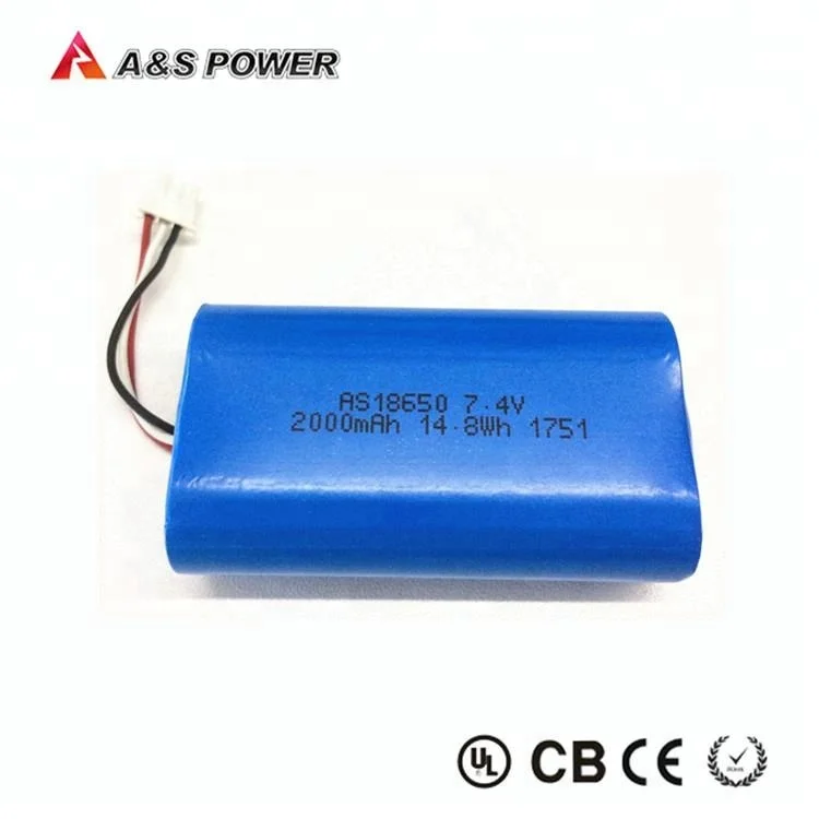 7.4v 2000mah battery