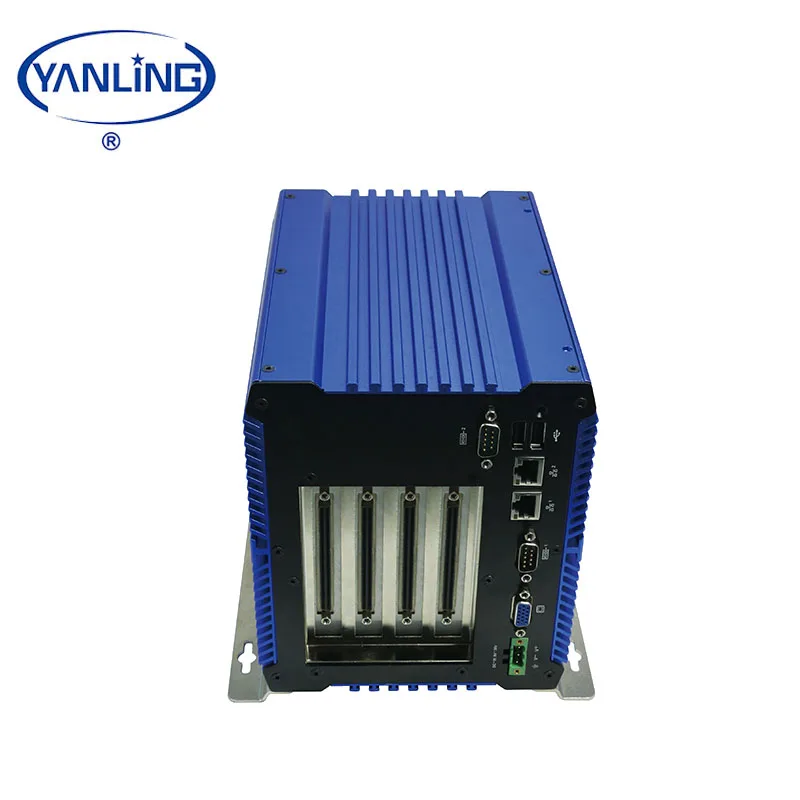 

embedded computer type 1037U fanless mini industrial pc with pci slot