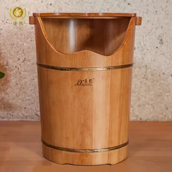 Foot Soaking Tub Steam Barrel Wooden Spa Bucket Foot Soaking Tub Steam Barrel Wooden Spa Bucket