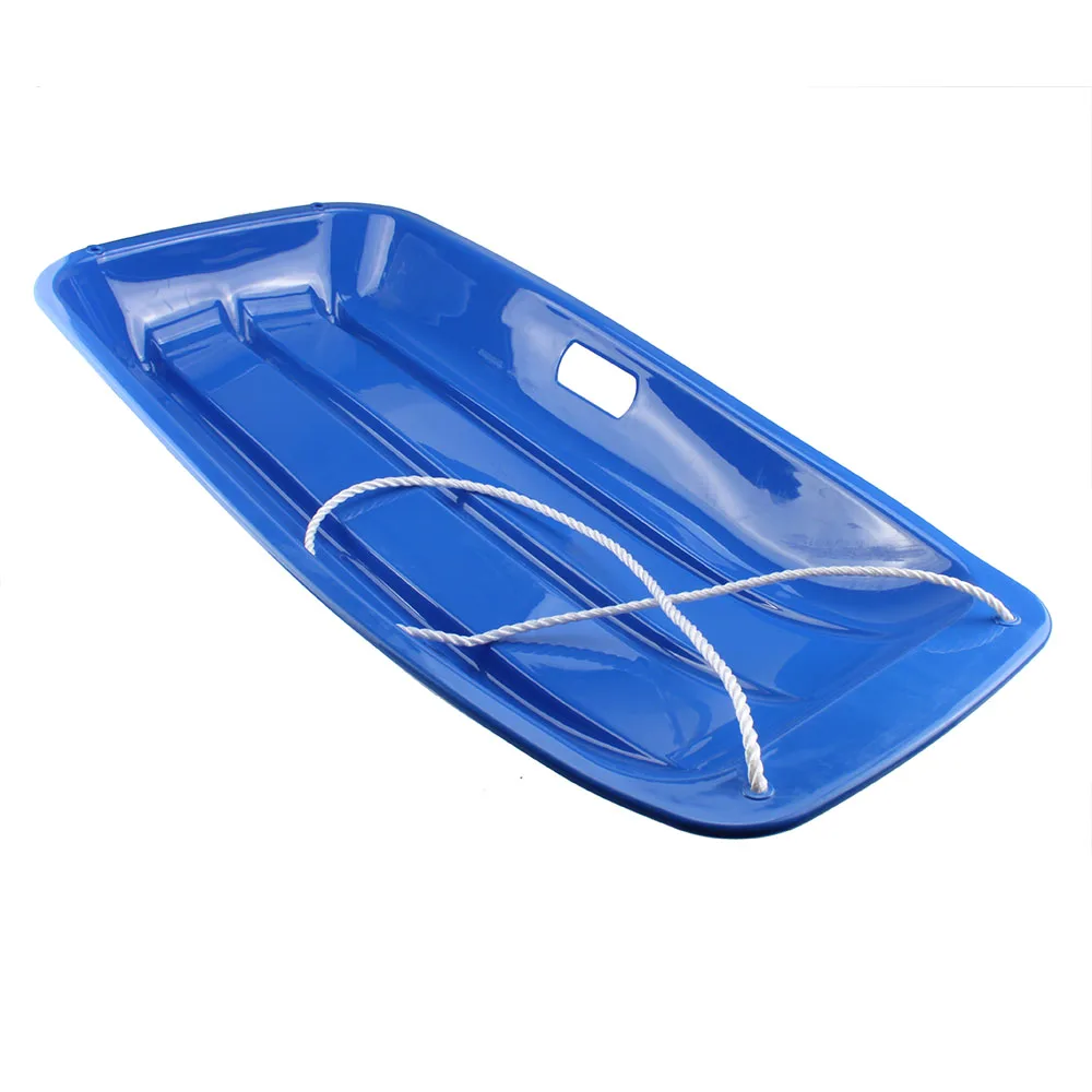 

plastic snow sled cold crack resistant PE fun on snow, Customized color