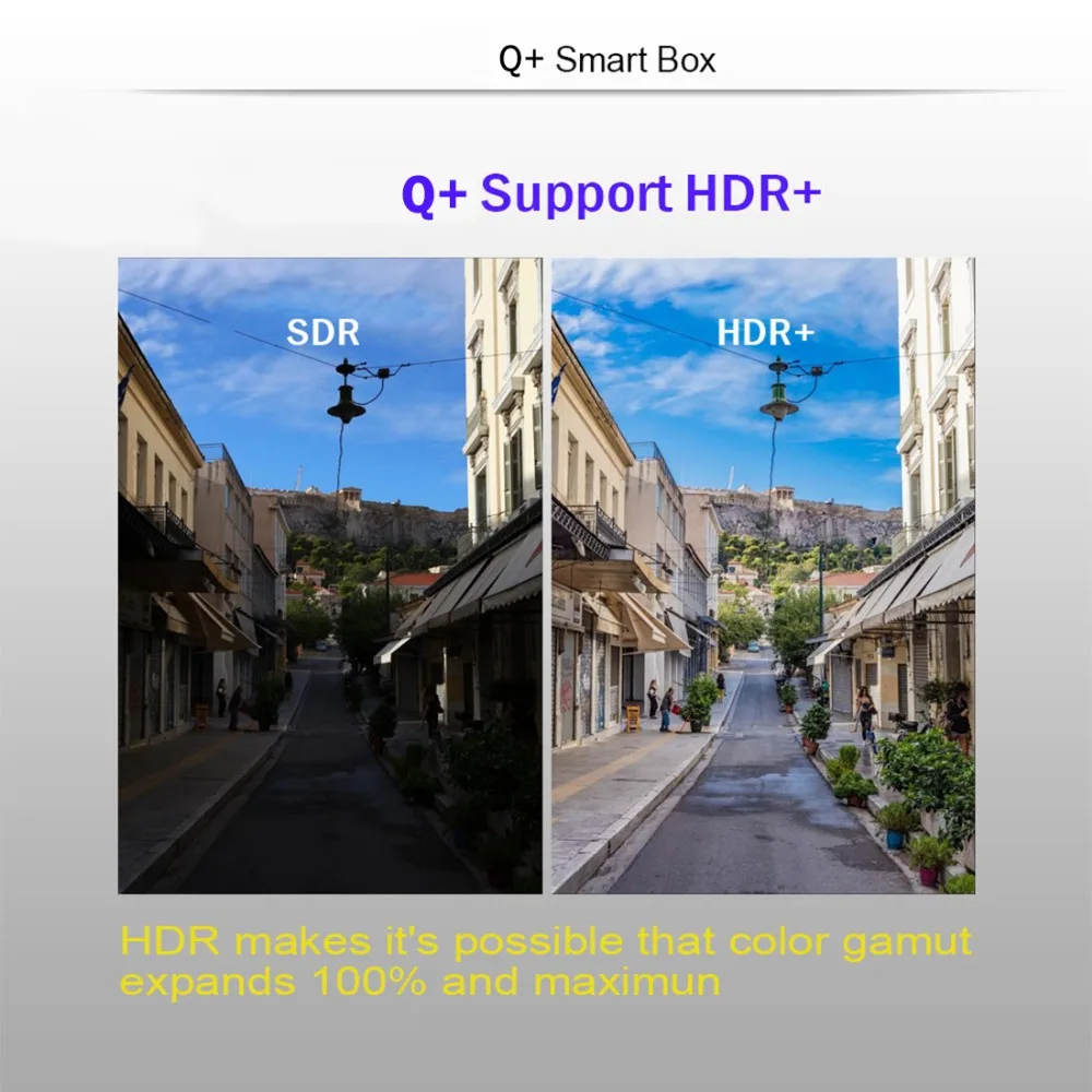 Android TV box Q Plus H6 4GB 32GB