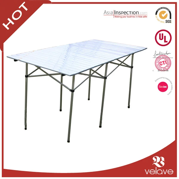 
Outdoor picnic folding aluminum table and chair 