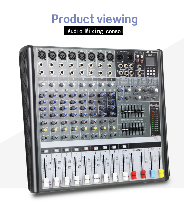 music audio mixer dj sound system professional sound mixer