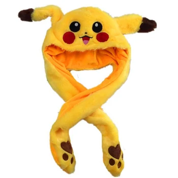 pikachu with charizard hat