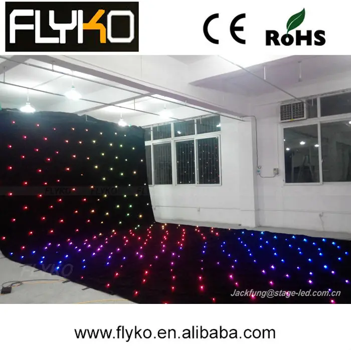 

new products led grow lights indoor lightings rgb pack led par light stage curtain led twinkling stars led curtain