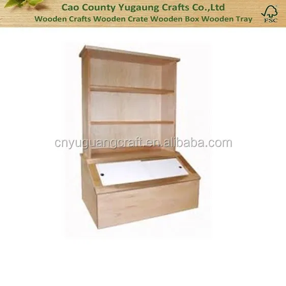 Custom Woodentoy Chest Toy Box Book Shelf Wooden Maple Ideal For