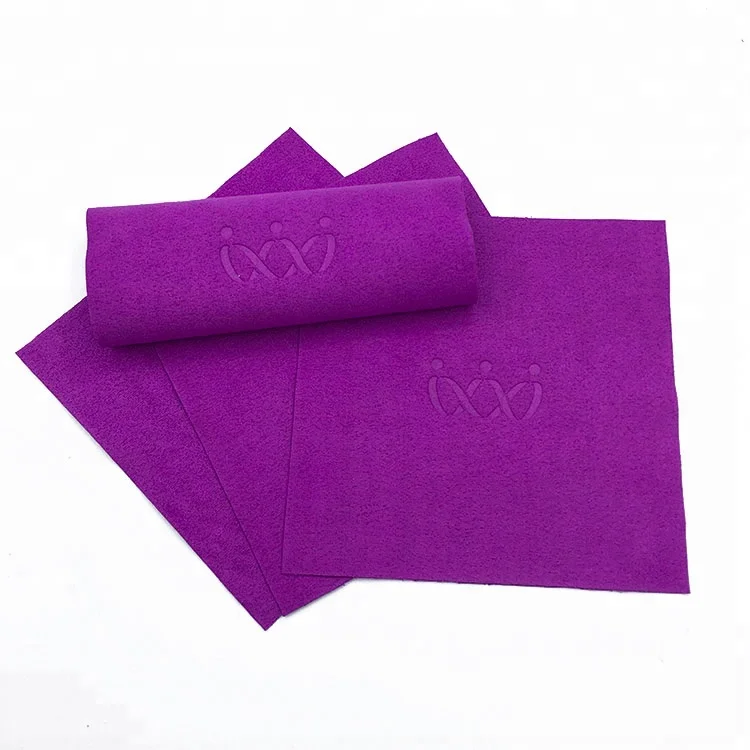 

Professional microfiber silver custom jewelry polishing cloth wholesale, Black