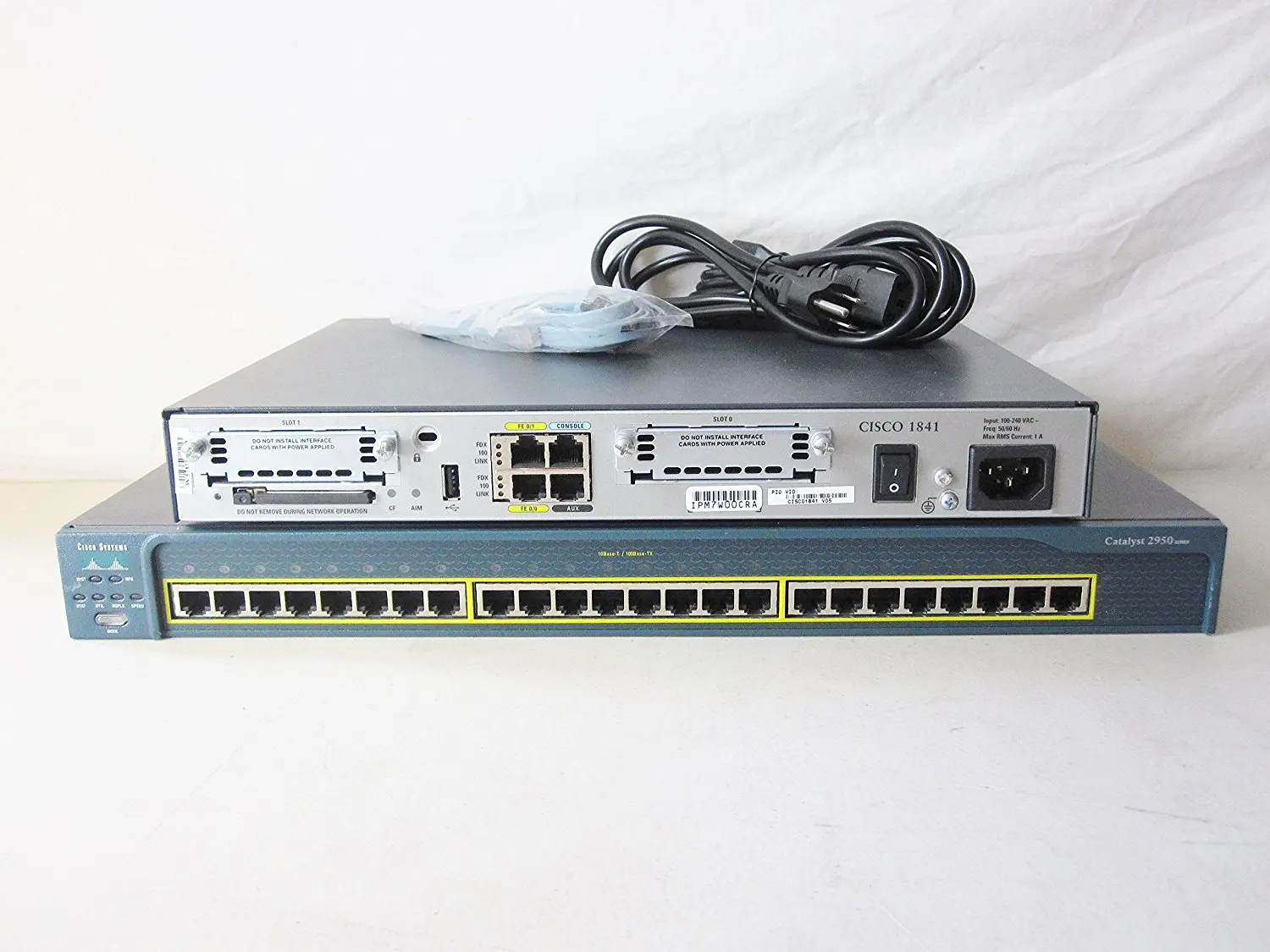 買付品 【CCNA、CCNP】4台セットCisco892J、Catalyst2960