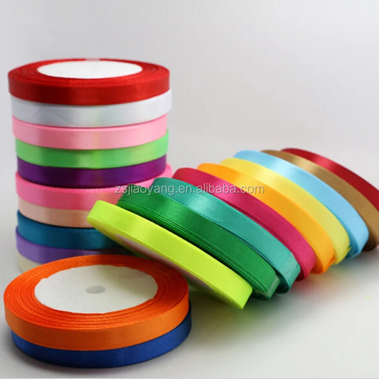 single sided satin ribbon