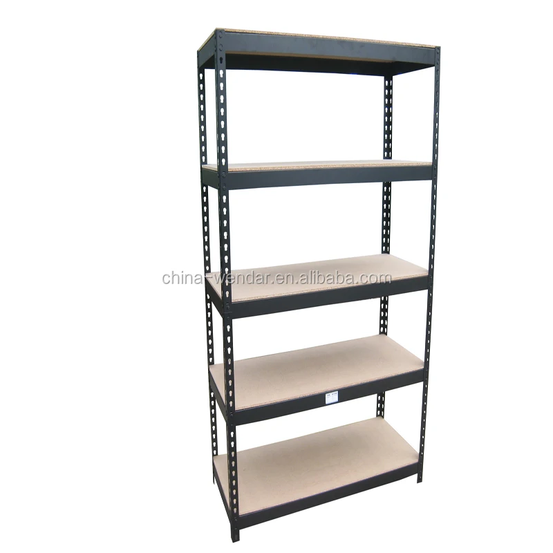 
5-tier boltless adjustable steel garage shelving 