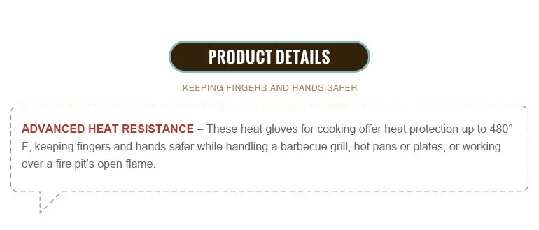 Hot Selling silicone printing grill mittens oven gloves extreme bbq heat resistance gloves