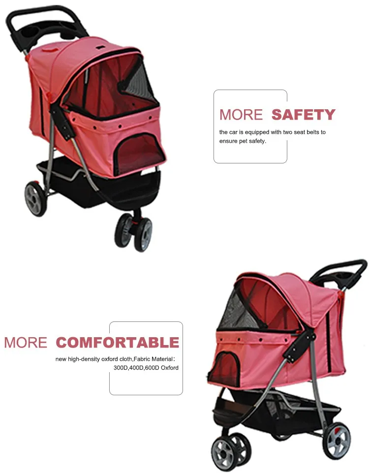 Kereta Dorong Hewan Peliharaan Innopet 3,Kereta Dorong Anjing 5 In 1